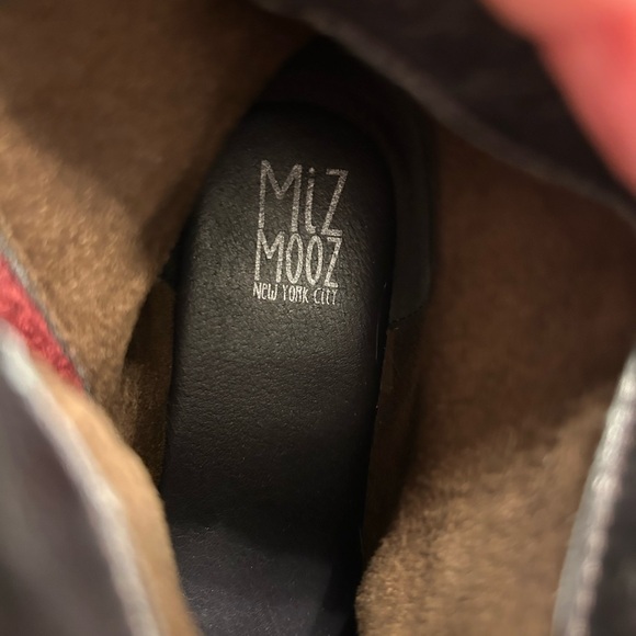 Miz Mooz Pumpkin Boots Bordeaux Size 41 - Picture 9 of 12